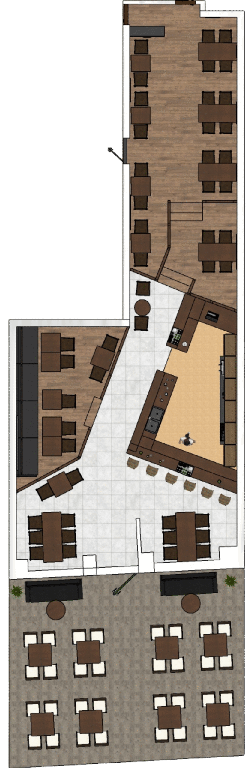 Restaurant Tischplan